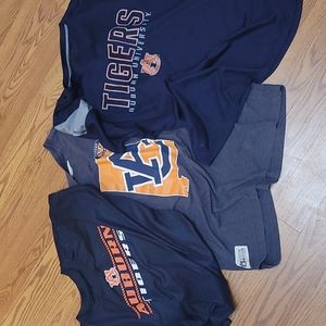 Bundle of well-loved Auburn tees
